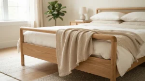 A moisture-wicking blanket highlighted as essential cooling products for night sweats.